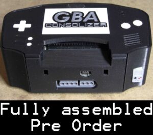 GBAConsolizer Full Case fully assembled PRE-ORDER