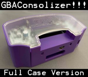 GBA Consolizer kit Full case version