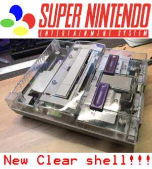 SNES Transparent Case
