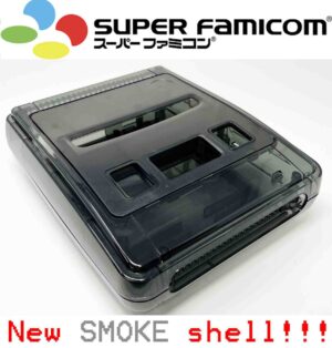Super Famicom Replacement Case SMOKE