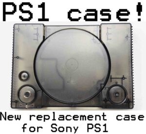 Sony PS1 Replacement Case SMOKE