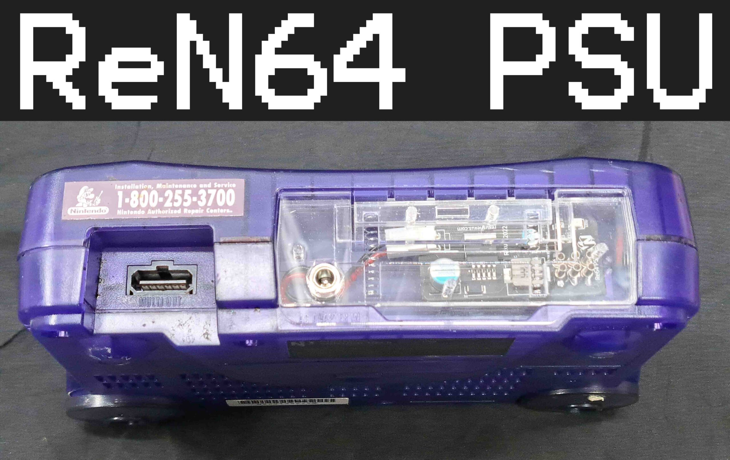 PSU for Nintendo 64 | Game-Tech.us